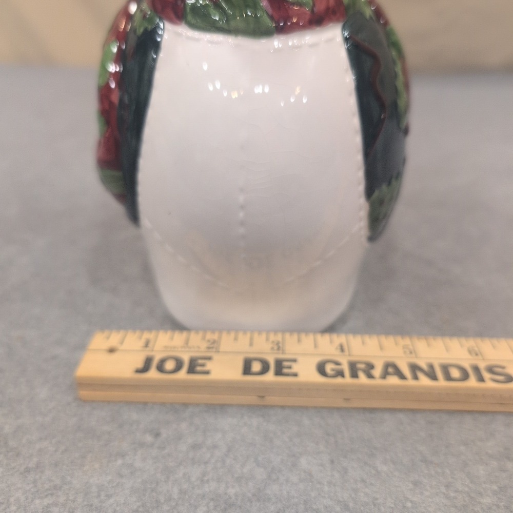 Wilton Court China Christmas Goose Creamer Holly Ribbon Ceramic Pitcher - Picture 7 of 7